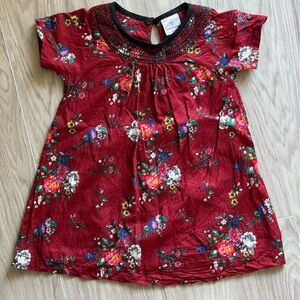 Floral Red Kids Hanna Anderson Dress